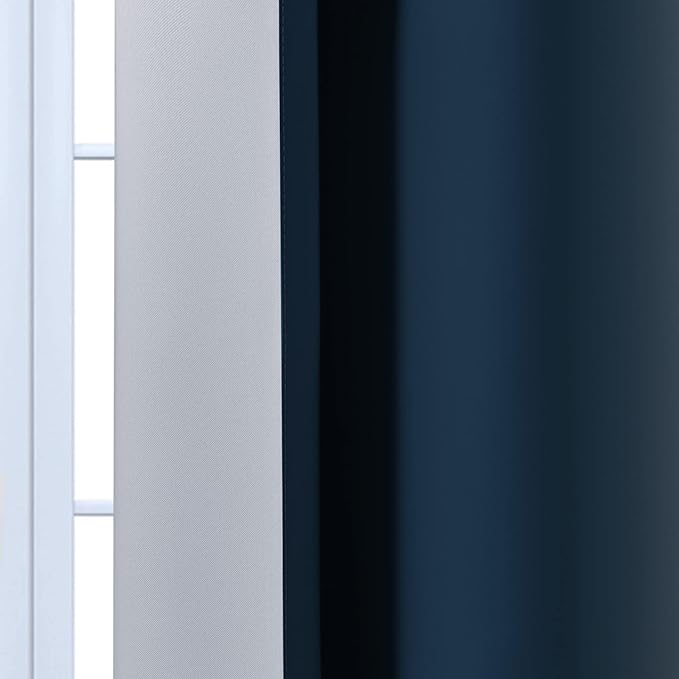 Yakamok Room Darkening Ombre Curtains 63 Inch Length, Light Blocking Grommet - Image 7