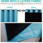 NICETOWN 100% Blackout Curtains - Image 5