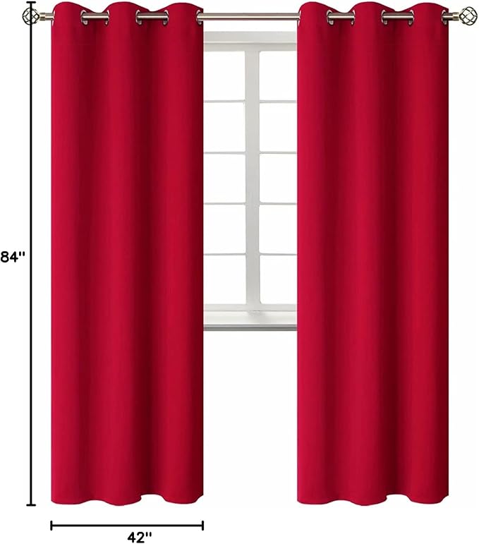 BGment Room Darkening Curtains 84 Inches Long - Image 9