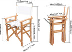 TBACW Directors Chair Canvas Replacement Covers, 2 Set (4pcs) Yellow