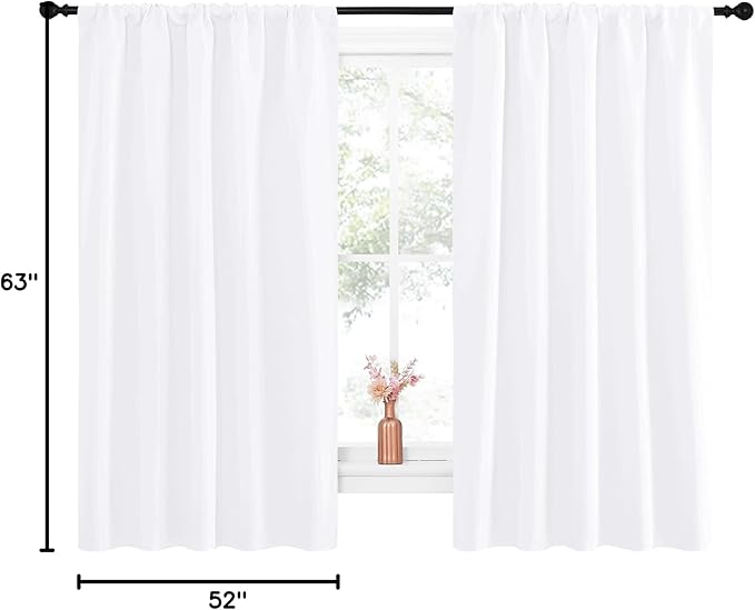 NICETOWN Bedroom Window Curtain Panels - Image 11