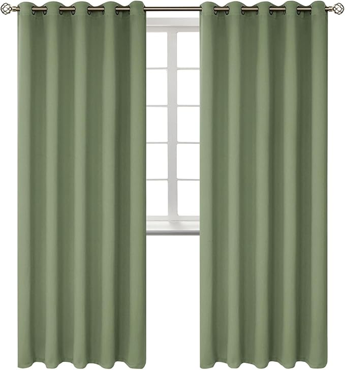 BGment Room Darkening Curtains 84 Inches Long by BGment