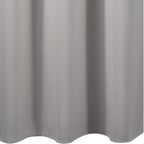 LEMOMO Blackout Curtains 66 x 72 Inch Long Light Grey Curtains Set of 2 Panels - Image 8