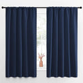 NICETOWN Navy Curtains Blackout Draperies by NICETOWN