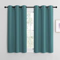 NICETOWN Short Kitchen Blackout Curtains, Thermal Insulated Solid Grommet by NICETOWN