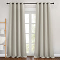 NICETOWN Natural Room Darkening Curtains by NICETOWN