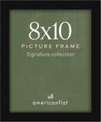 Americanflat 12x18 Picture Frame - Engineered Wood - Black