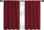 NICETOWN 36 inch Curtains for Small Windows, Thermal Insulated Privacy Short - Image 2
