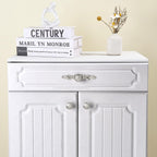 5Set Cabinet Hardware,Brushed Nickel Drawer Knobs & Back plate for Kitchen