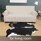 AROGAN 8x10 Feet Faux Cowhide Area Rugs - Image 2