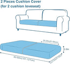 Smiry Printed Couch Cushion Covers, Stretch Soft Couch Covers - Image 6