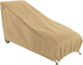 Classic Accessories Terrazzo Water-Resistant 66 Inch Patio Chaise Lounge Chair Cover, Patio Furniture Covers