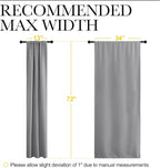 NICETOWN Sidelight Curtains for Front Door - Image 7