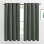 NICETOWN Bedroom Curtains 63 inch Length 2 Panels by NICETOWN