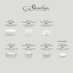 Stonebriar Unscented Long Burning White Tealight Candles, Bulk Pack, 6-7 Hour Burn Time, Smokeless Tealights for Parties, Weddings, Home, 100 Count