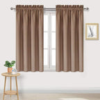DWCN Blackout Curtains Room Darkening Thermal Insulated Bedroom Curtains Window by DWCN