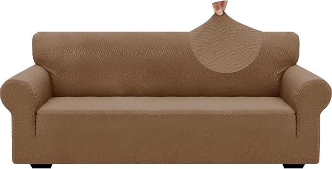 ZNSAYOTX 1 Piece Jacquard Couch Covers by ZNSAYOTX
