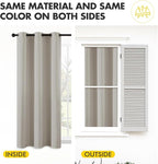 MIULEE Natural Blackout Curtains - Image 7