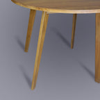American Trails Genuine 100% Hardwood Round Dining Table - Hand-Wiped Harvest Gold