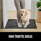GORILLA GRIP 100% Waterproof All-Season WeatherMAX Doormat 35x23, US Designed - Image 6