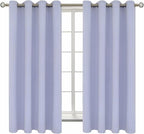 BGment Room Darkening Curtains 63 Inches Long by BGment