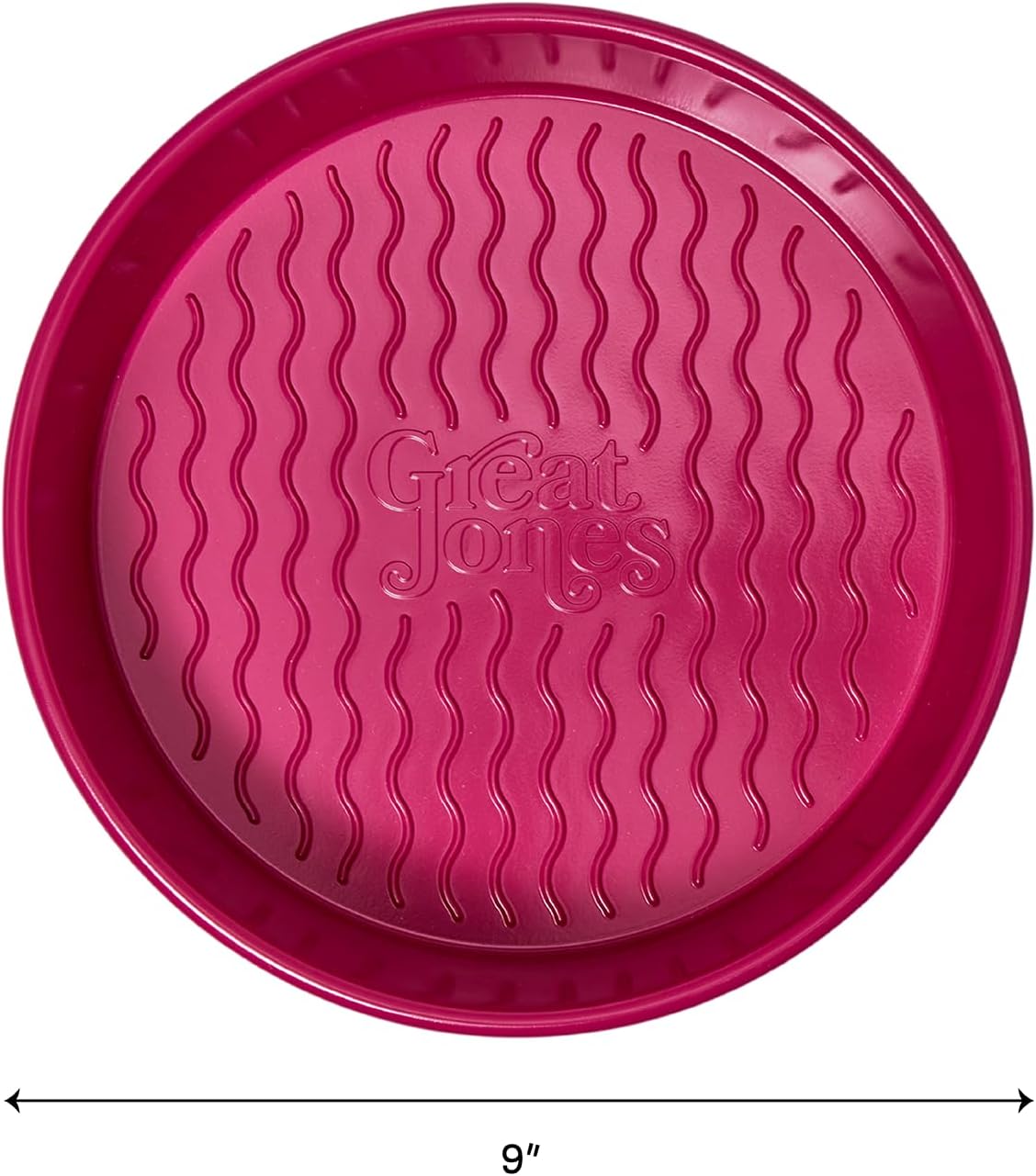 Great Jones Nonstick and Non Toxic 9 Inch Round Cake Pan (Raspberry)