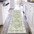 Yamaziot Washable Runner Rug, 2x8 Non-Slip Boho Vintage Hallway Rug Runner by Yamaziot