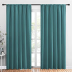 NICETOWN Living Room Curtains, Window Curtain Panels, Thermal Insulated Solid by NICETOWN