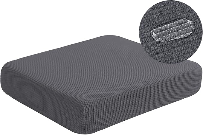 Water Repellent Sofa Cushion Slipcovers, Stretch Sofa Seat Cushion Cover by Unknown