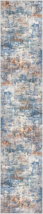IOHOUZE Abstract Runner Rug 2x10 Ft Washable Runners - Image 9
