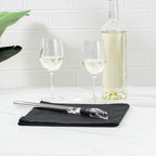 Restaurantware Wine Chilling Rod - 12.64 Inches Stainless Steel Wine Pour Spout With Chiller - Leak-Resistant Wine Accessory - Durable Silver Wine Cooler Stick