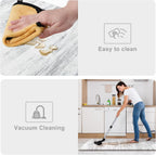 KIMODE Anti Fatigue Kitchen Mats for Floor, Abstract Farmhouse Kitchen Rugs