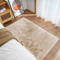 Ghouse Ultra Soft Faux Rabbit Fur Rug 3x5, Machine Washable Area Rugs by Ghouse