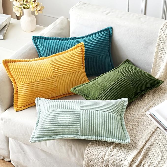 MIULEE Spring Decorative Lumbar Throw Pillow Covers - Image 5