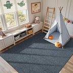 FinRèc Low Pile 5x7 Washable Area Rugs - Image 5