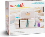 Munchkin® Diaper Caddy Organizer for Changing Table, Green/White