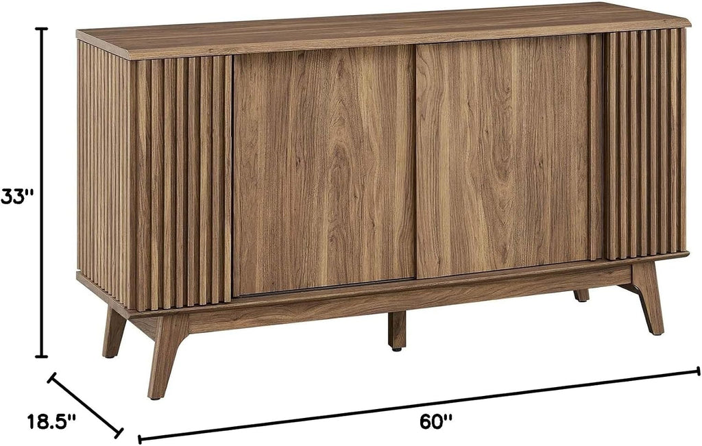 Modway EEI-6278-WAL Eudora Sideboard, Walnut