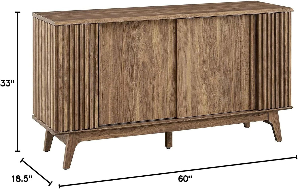 Modway EEI-6278-WAL Eudora Sideboard, Walnut