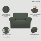 Easy-Going Stretch Oversized Chair Sofa Slipcover 1-Piece Couch Sofa Cover - Image 3