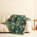 MSGKV Boho Throw Blanket 50"x60" Cotton Blanket - Image 3