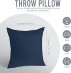 Utopia Bedding 20x20 Pillow Inserts, Sofa & Couch – Soft, Supportive & Fluffy - Image 6