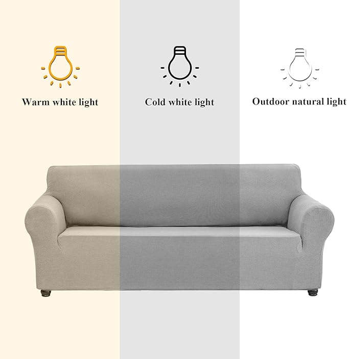 Joccun Stretch Couch Cover Slipcovers, 1-Piece Sofa Covers - Image 3