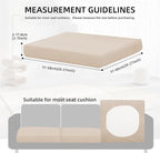 Outdoor Cushion Covers Set, Replacement - Image 2