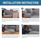 H.VERSAILTEX 4 Piece Stretch Sofa Covers - Image 6