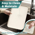 Daisypower Dehumidifier Drip Pan - 15 1/2''x10 1/2'' Leak-Proof Hard Plastic Pans with Raised Edge | Non-Slip & Water-Resistant | Protects Floors & Carpets | for Small Dehumidifiers/Humidifiers
