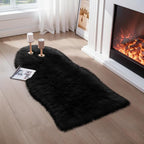 Ciicool Ultra Soft Faux Sheepskin Fur Rug Fluffy Chair Rug by CIICOOLHomeDeco