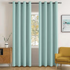 MIULEE Blackout Room Darkening Curtains Thermal Insulated Drapes Solid Window by MIULEE
