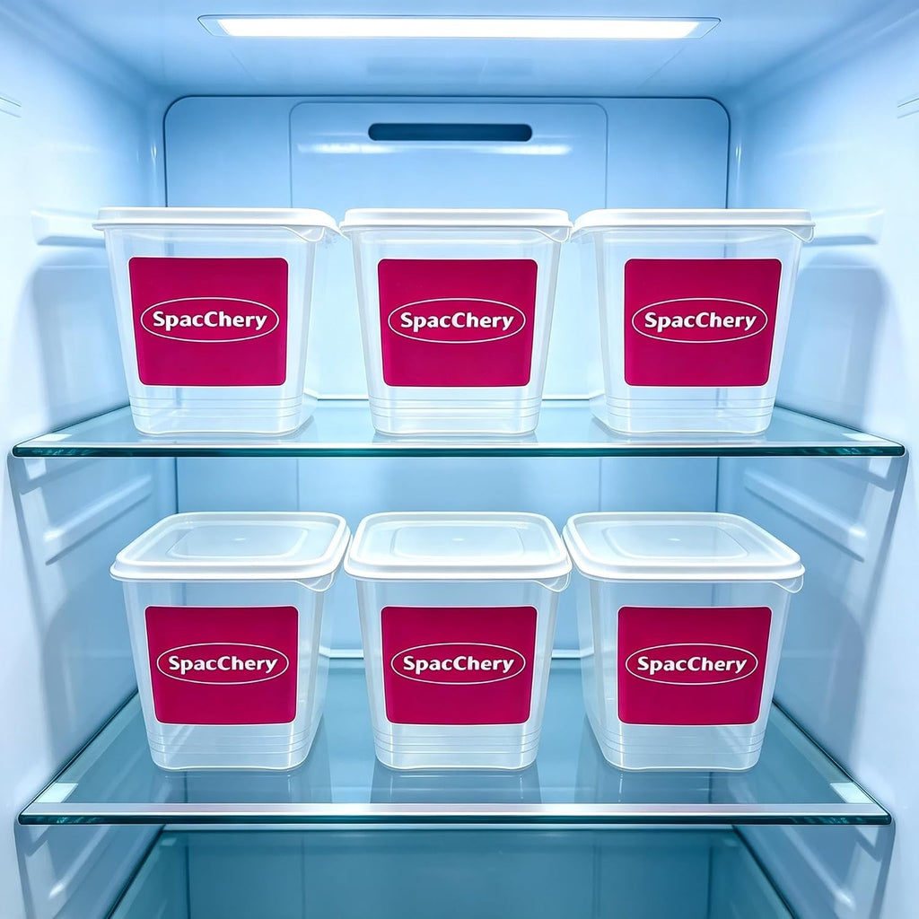 Dry Food Storage Containers, 2.7L /95 oz Plastic Food Storage Containers for Kitchen and Pantry Organization for Cereal, Berries, Baking Supplies,Flour and Sugar,BPA Free,Reusable Container