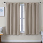 Simplebrand Ava Stone Blackout Curtains by Simplebrand