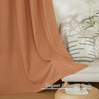 NICETOWN Rustic Linen 102 inch Long Curtains - Image 5